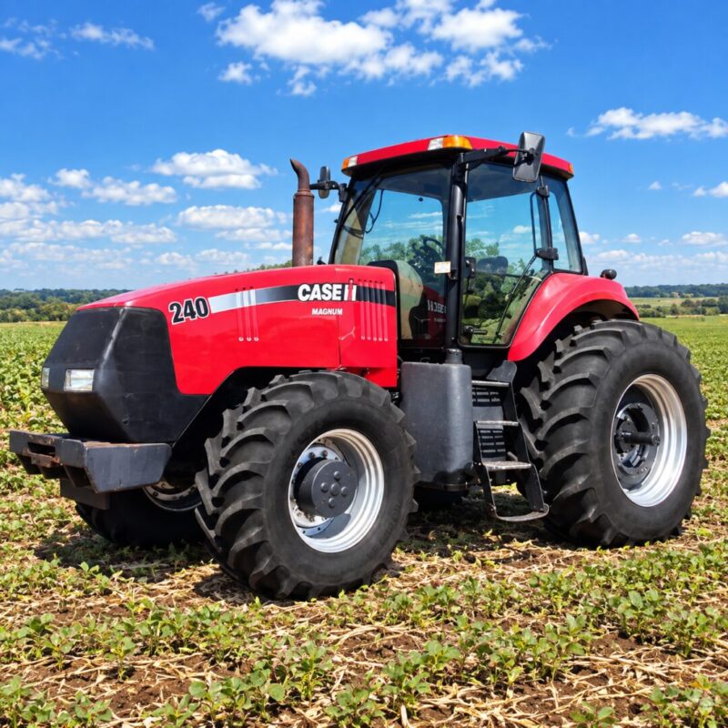 Tractor Case IH Magnum 240 neumáticos single
