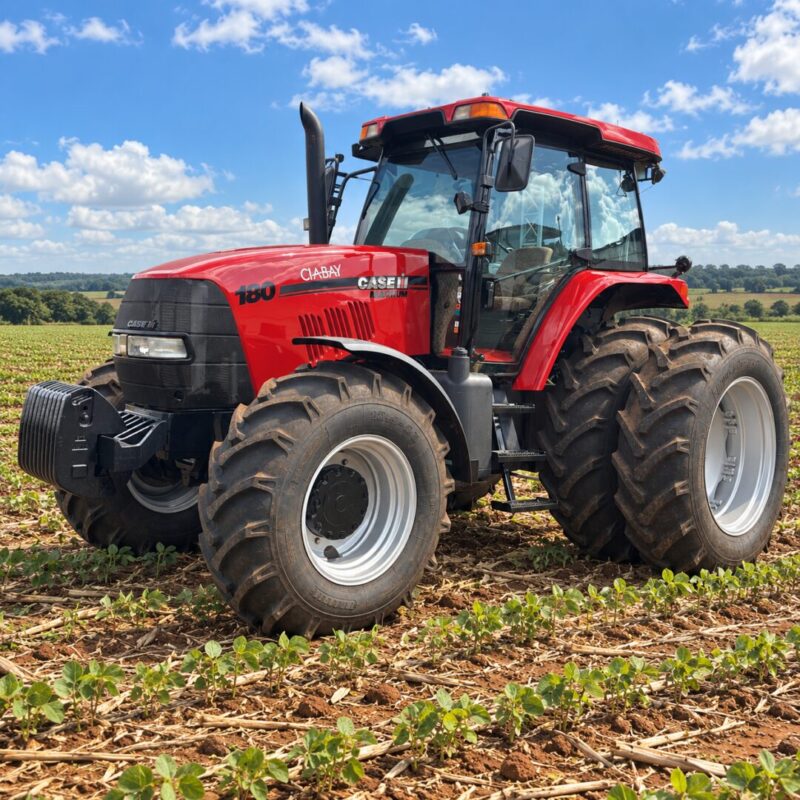 Tractor Case IH Maxxum 180 neumáticos dual cabinado 2008